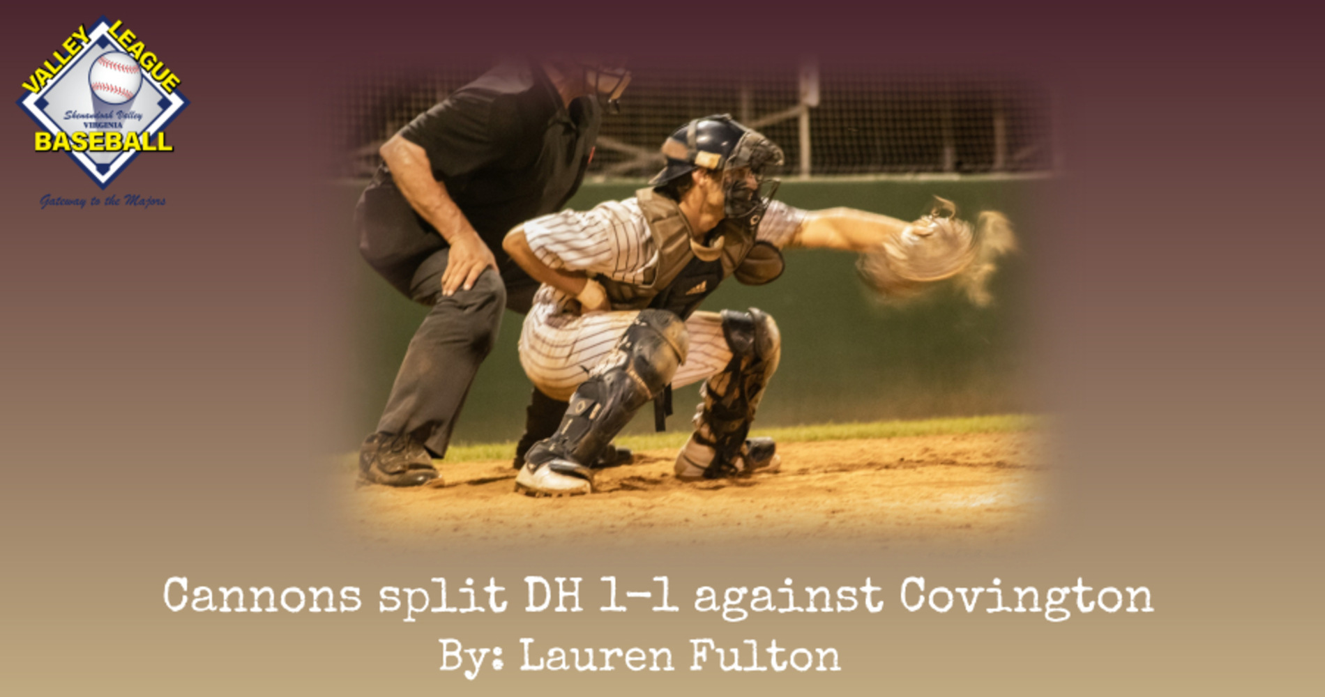 Purcellville Cannons vs. Covington Lumberjacks 7/25/2023 By Lauren